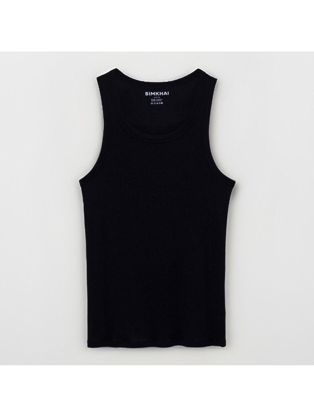 New! SIMKHAI Scoop neck tank top. Black. Small MSRP $105 NWT